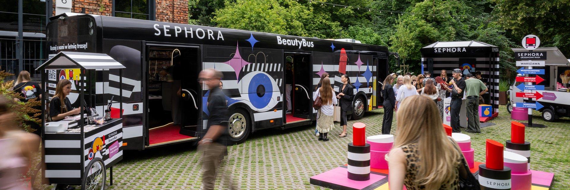 Sephora BeautyBus ponownie rusza w wakacyjną trasę